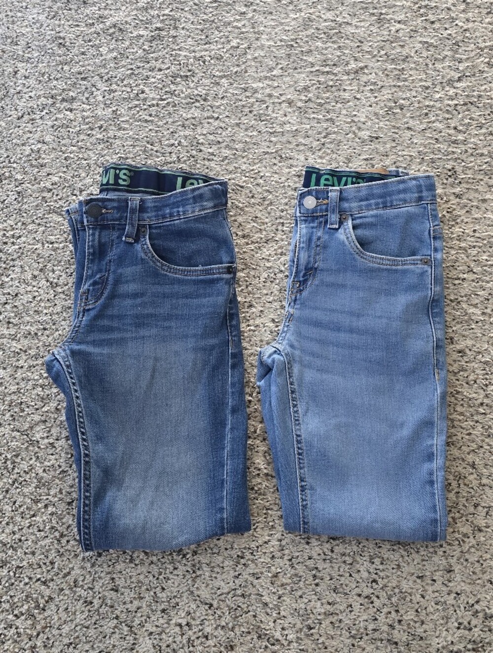 Levi’s Boys 511 Slim Fit Jeans Size 10 Regular – 2 Pair Bundle – Like New